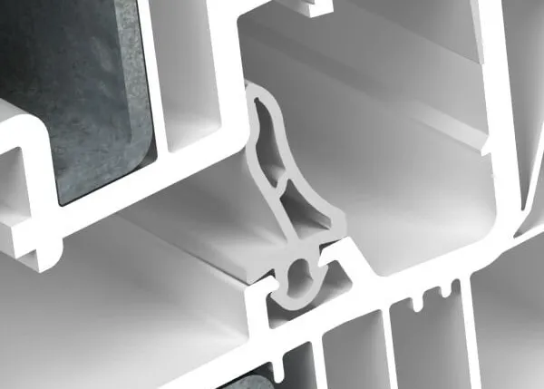 Third seal in a UPVC window