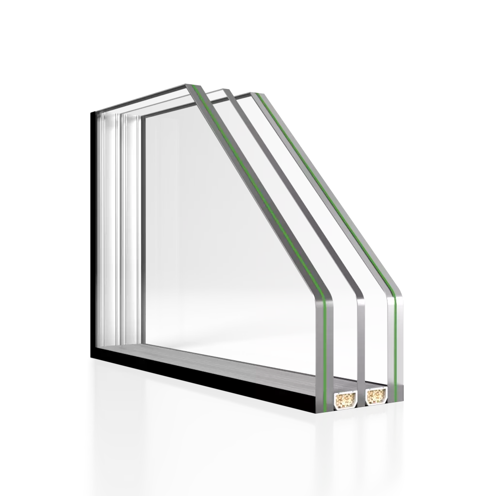 Laminated Triple Glazing 44.4TF/14Ar/4/12Ar/44.4TF