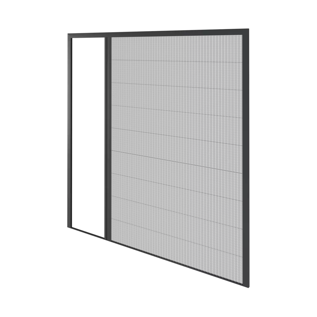 Pleated Insect Screen - side