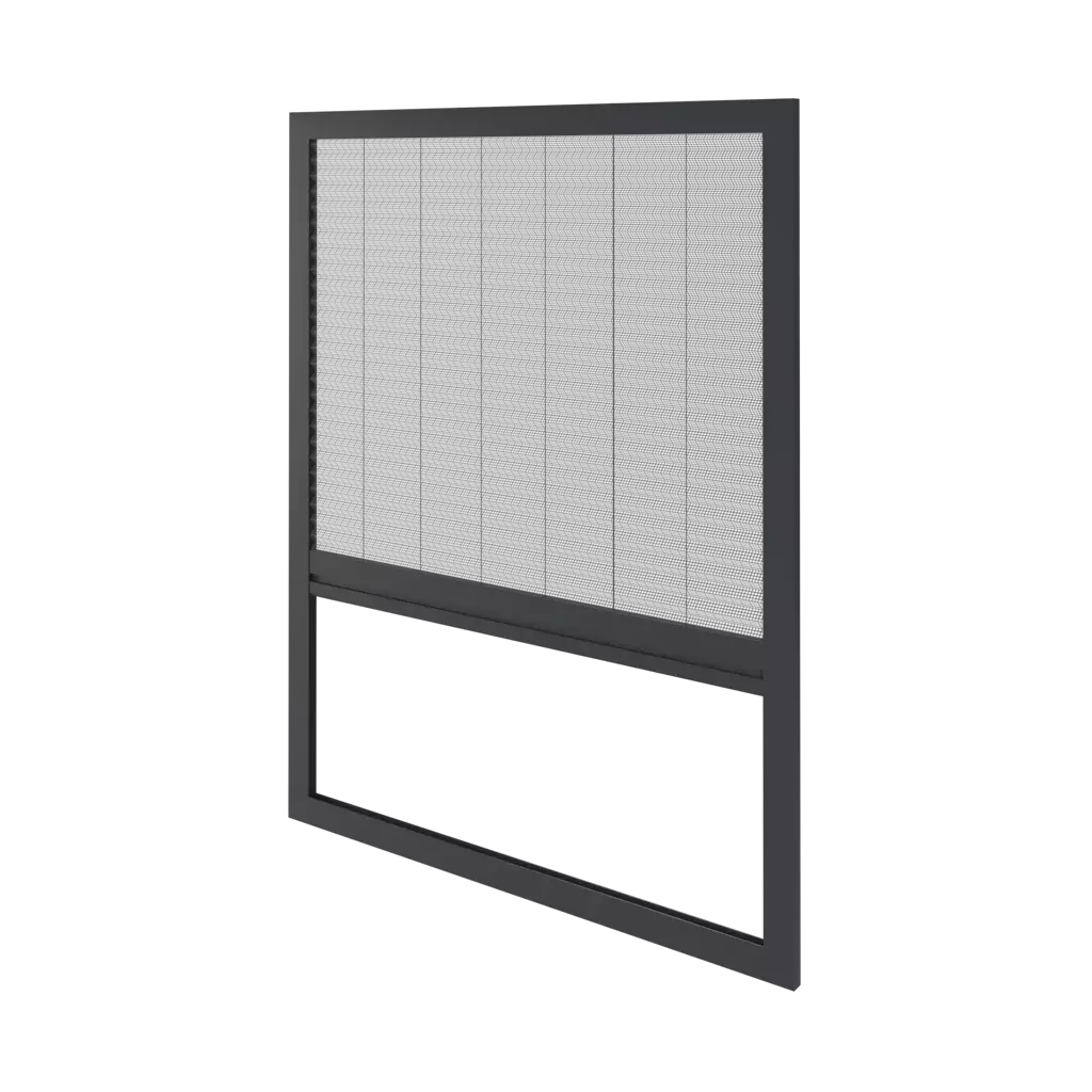 Pleated Insect Screen - vertical