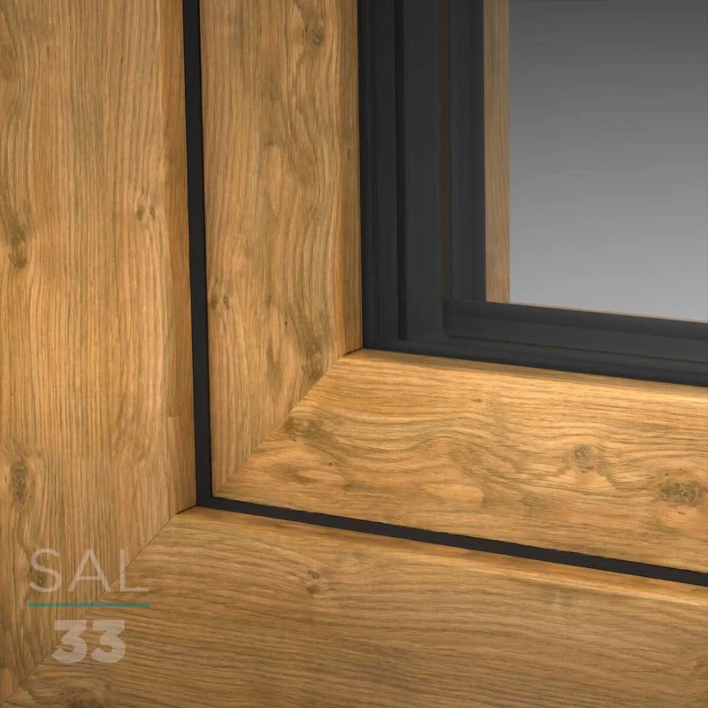 UPVC Window Decor SAL033 Winchester (wood-structure)