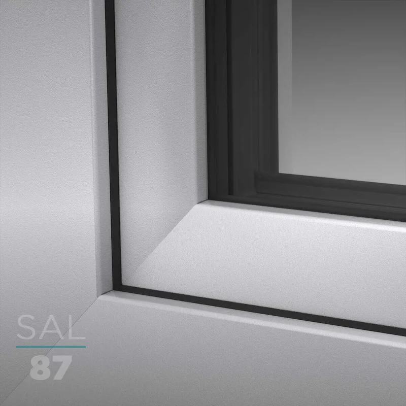 UPVC Window Decor SAL087 Signal Grey (sand-structure)