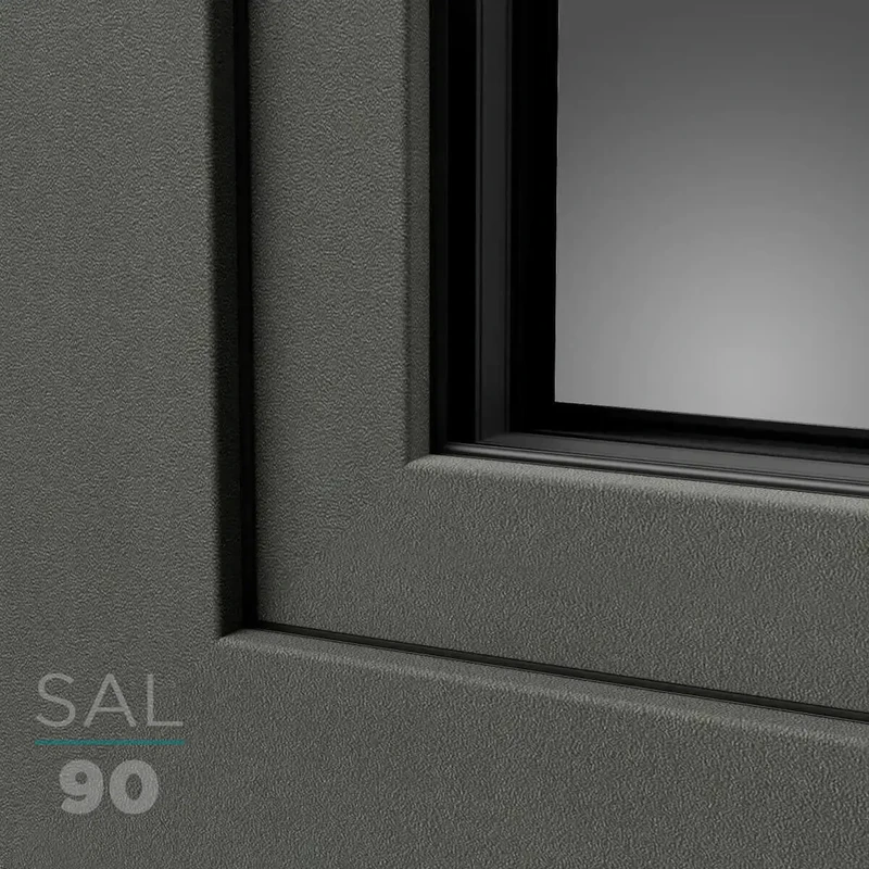 UPVC Window Decor SAL090 Quartz Grey (sand-structure)